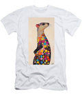 Lively Ferret Vibrant Animal Portrait Lowell Harann T-Shirt