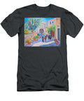 Lofou Village Cyprus Painting Lofou Cyprus Cyprus Villages Donke N Akkash T-Shirt