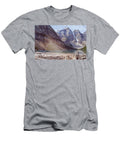 Logs At Lake Moraine Patricia Hofmeester T-Shirt