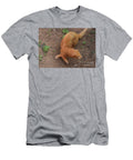 Long and Thin Orange Ferret Making a Turn Dejavu Designs T-Shirt