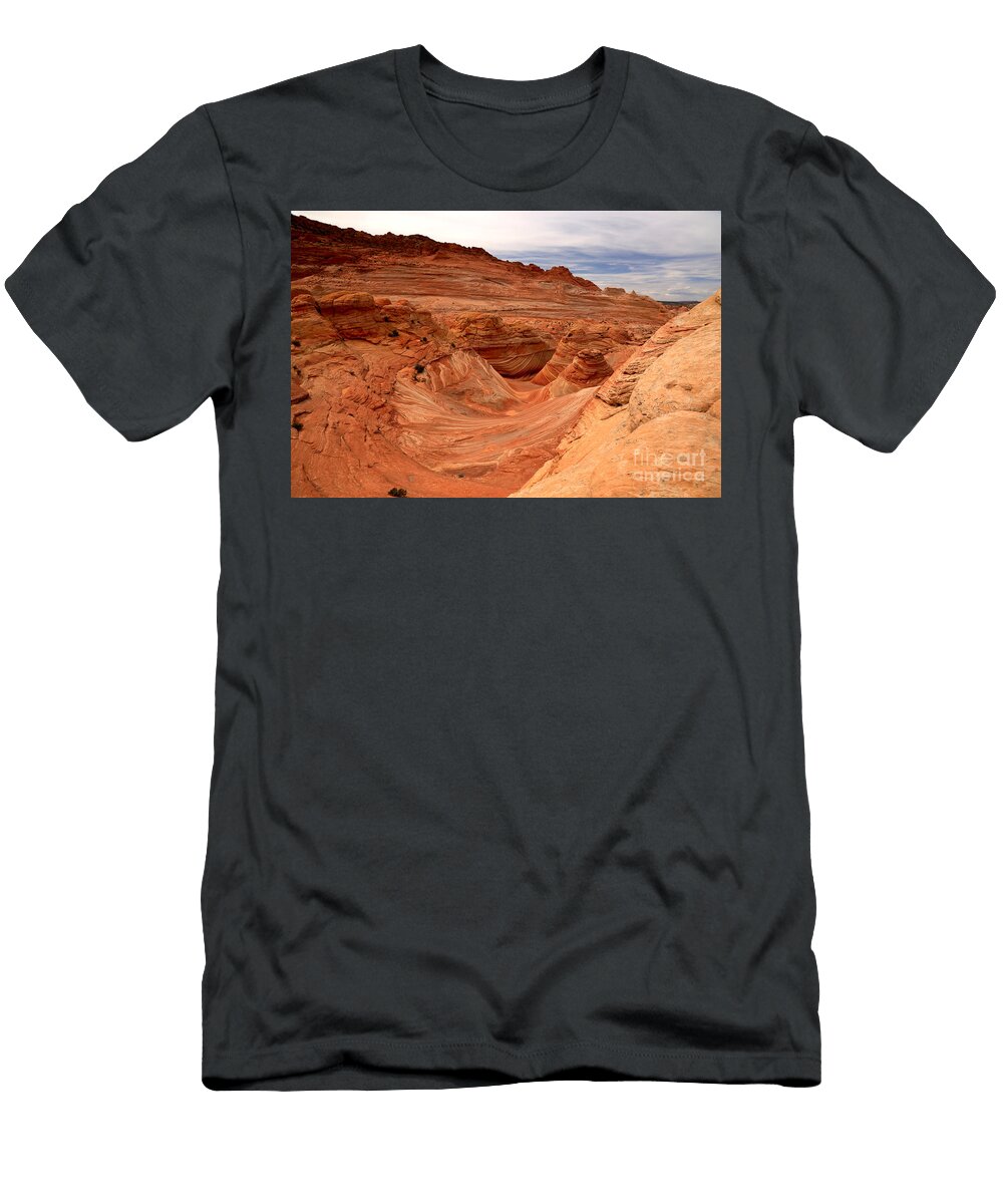 Looking Down on the Wave Adam Jewell T-Shirt