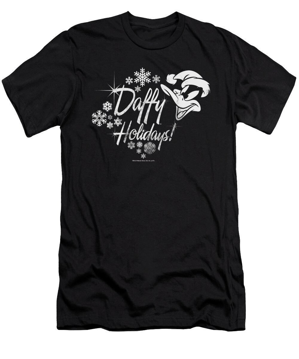 Looney Tunes Daffy Holidays Thats All Folks Sarah Deen T-Shirt