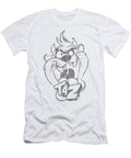 Looney Tunes Faded Taz Thats All Folks Sarah Deen T-Shirt
