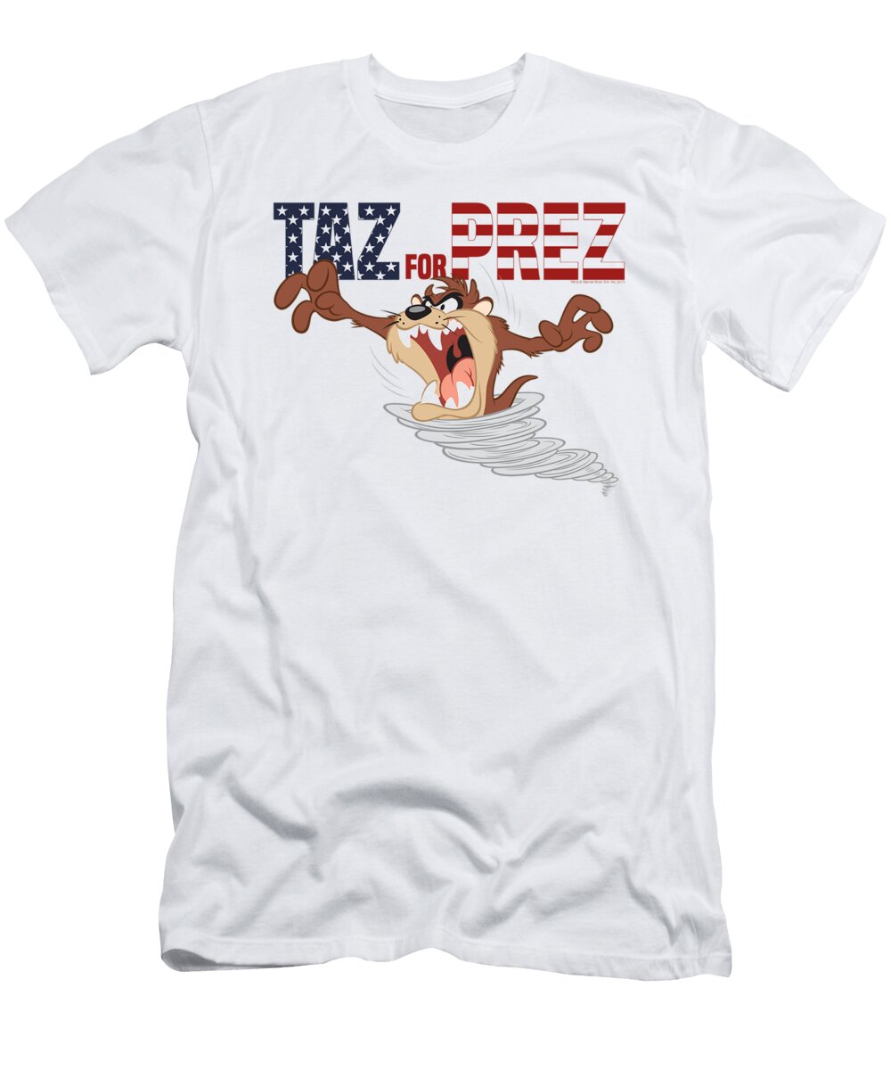 Looney Tunes Taz for Prez Thats All Folks Sarah Deen T-Shirt