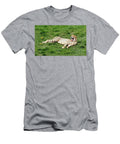 Lounging Cheetah Michael Graham T-Shirt