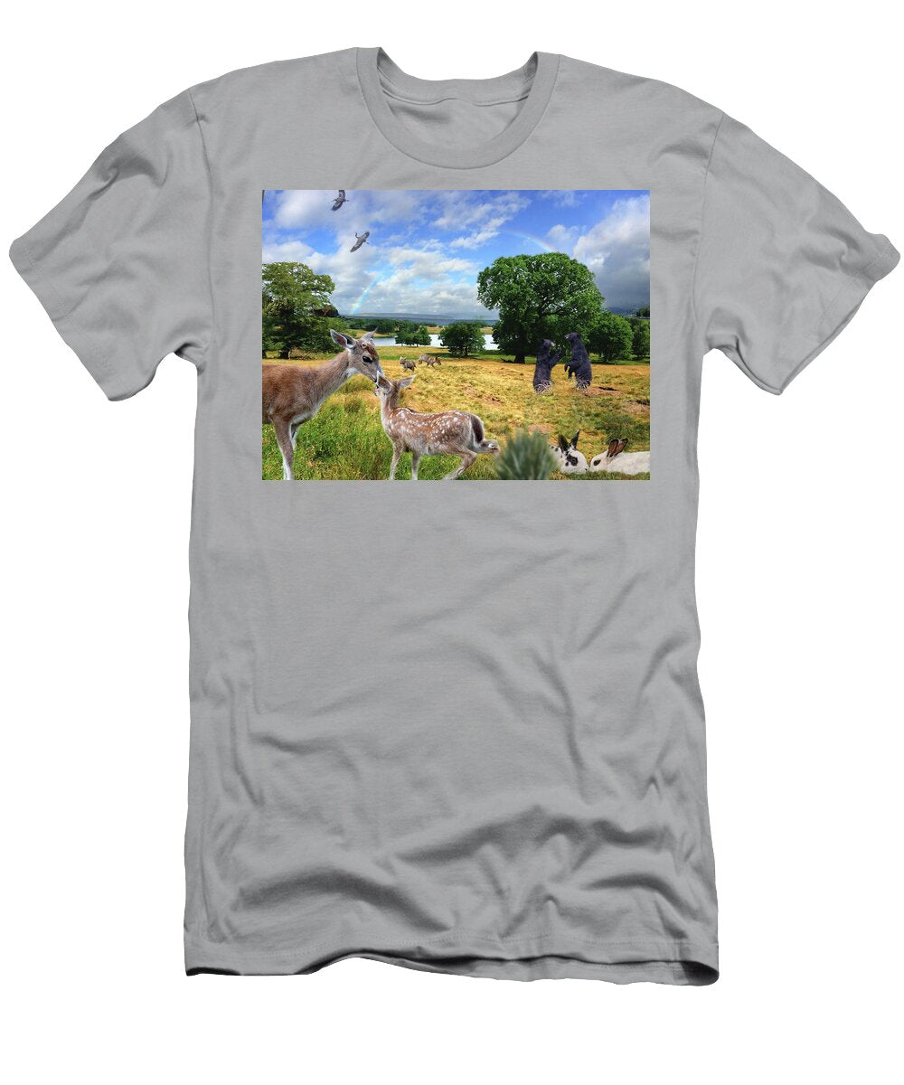 Love in the Chesire England Countryside Peggy Collins T-Shirt