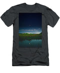 Lunar Eclipse Over the Marsh Lou Vega T-Shirt
