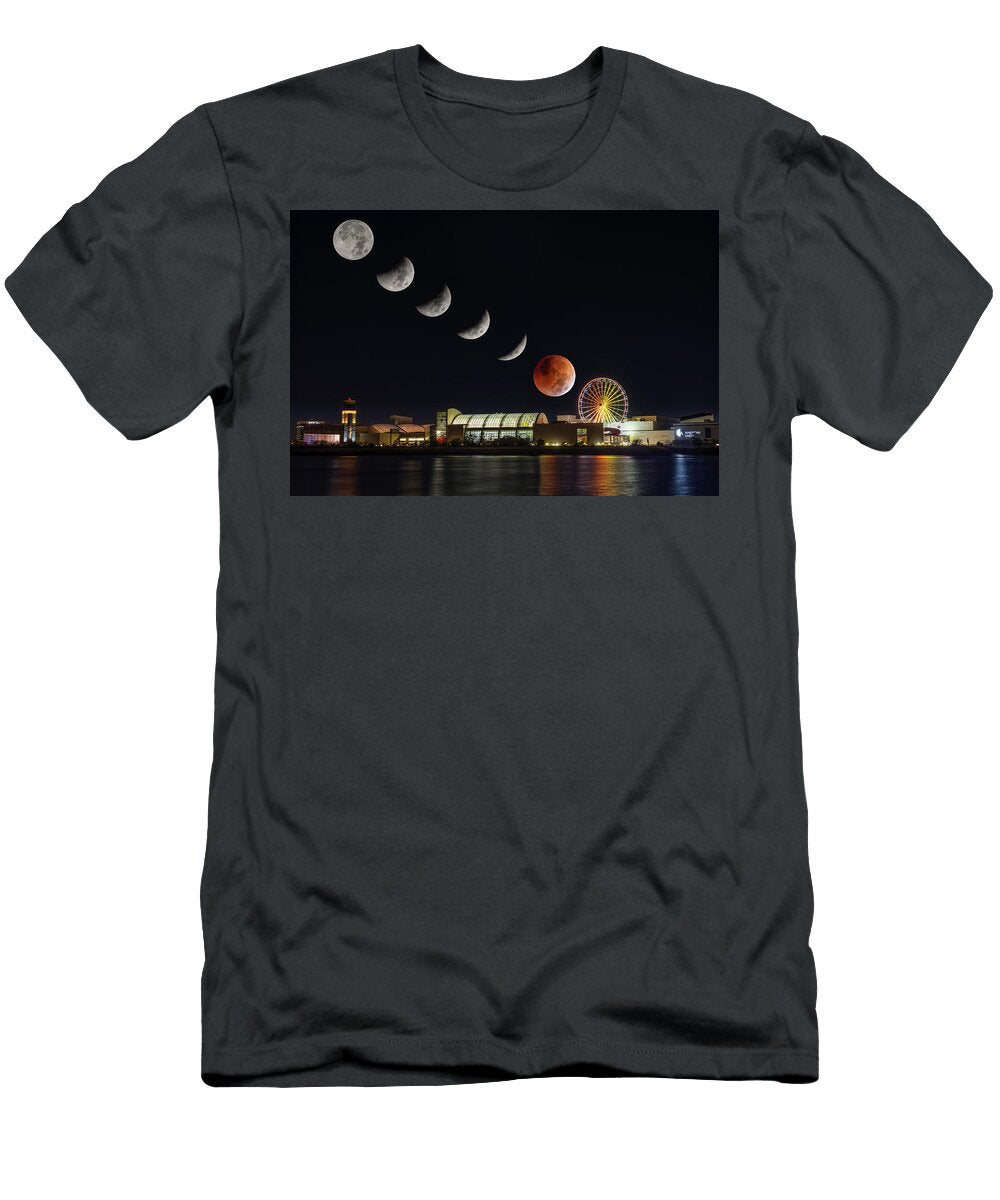 Lunar Eclipse Sequence Susan Candelario T-Shirt