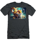 Luxurious Futuristic Hamster with Jewelry Marcus Walton T-Shirt