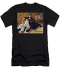 Madame Georges Charpentier Margueritelouise Lemonnier and Her Children Georgetteberthe and Paulemi Pierreauguste Renoir French T-Shirt