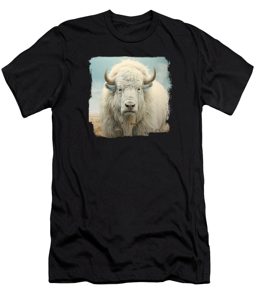 Majestic White Buffalo Elisabeth Lucas T-Shirt