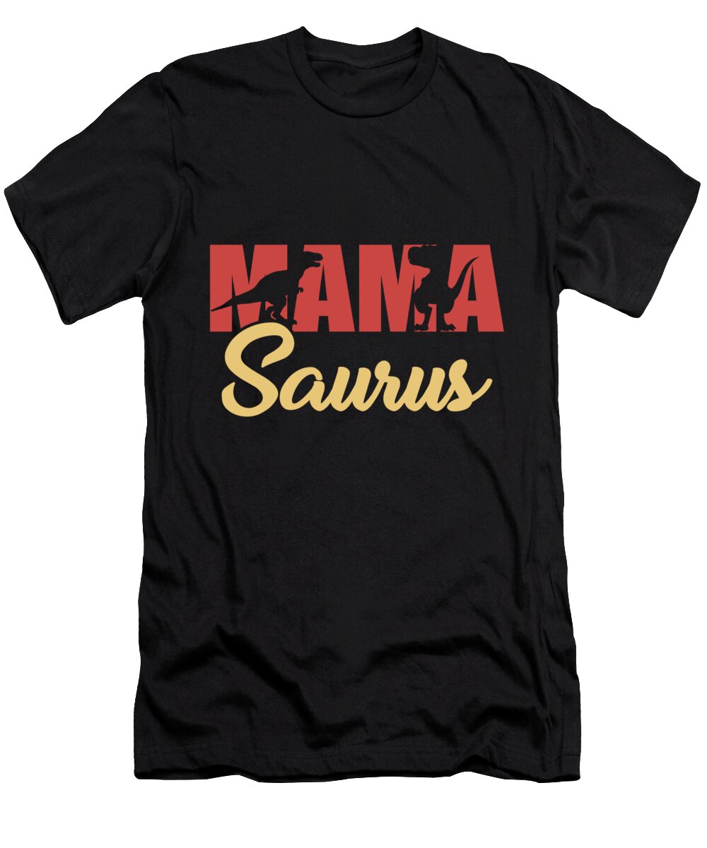 Mama Saurus Dinosaur Vintage Gift Design Matthias Damm T-Shirt