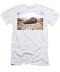 Man Riding a Donkey Through the Desert Tim Martin T-Shirt