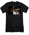 Man Riding a Donkey Through the Siq Tim Martin T-Shirt