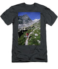 Man Running in Val Ferret Italy Scott Markewitz T-Shirt