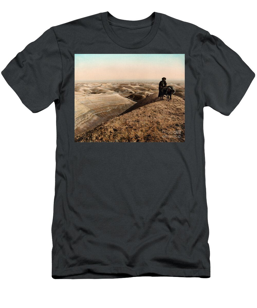 Man with Donkey Celestial Images T-Shirt