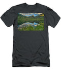 Marble Wildflower Sunset Adam Jewell T-Shirt