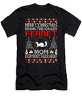 Merry Christmas From the Crazy Ferret Mom Tinh Tran Le Thanh T-Shirt
