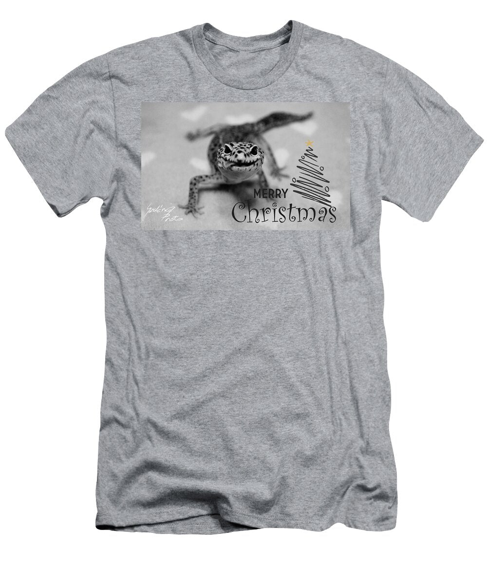 Merry Christmas Gecko Judit Szalanczi T-Shirt