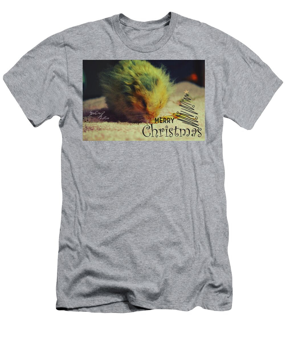 Merry Christmas Hamster Judit Szalanczi T-Shirt