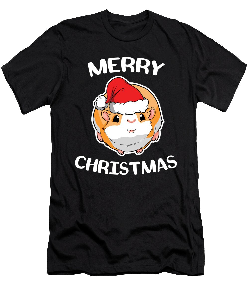 Merry Christmas Hamster Pet Lover Fh Design T-Shirt