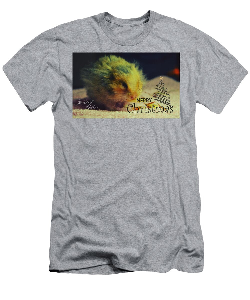 Merry Christmas Hamster2 Judit Szalanczi T-Shirt