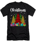 Merry Christmas Trees with Cheetah Print Buffalo Sophie Eleanor T-Shirt