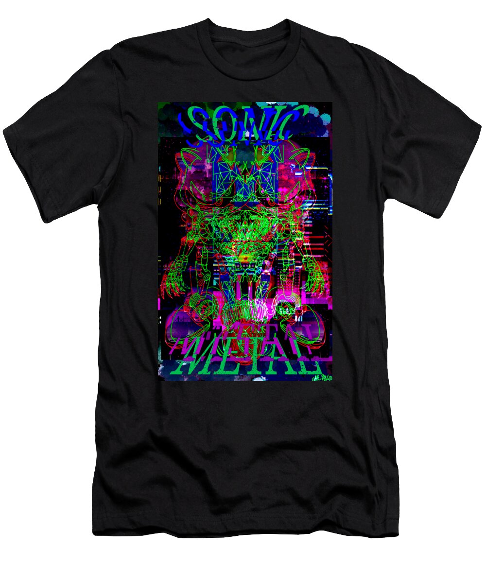 Metal Sonic Madness Gabriel Campbell T-Shirt