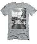 Middle of Beaver Bridge Grayscale Jennifer White T-Shirt