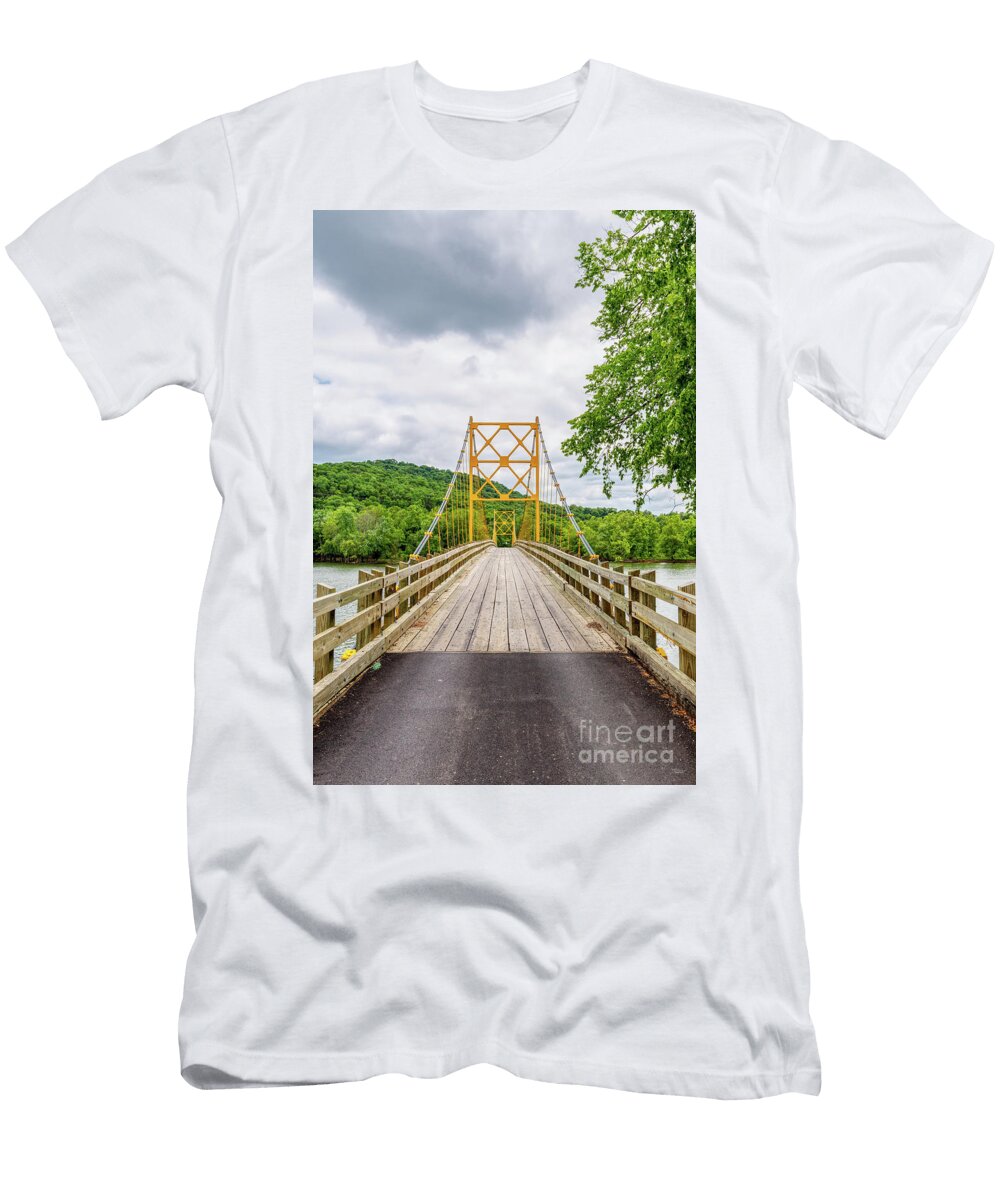 Middle of Beaver Bridge Jennifer White T-Shirt