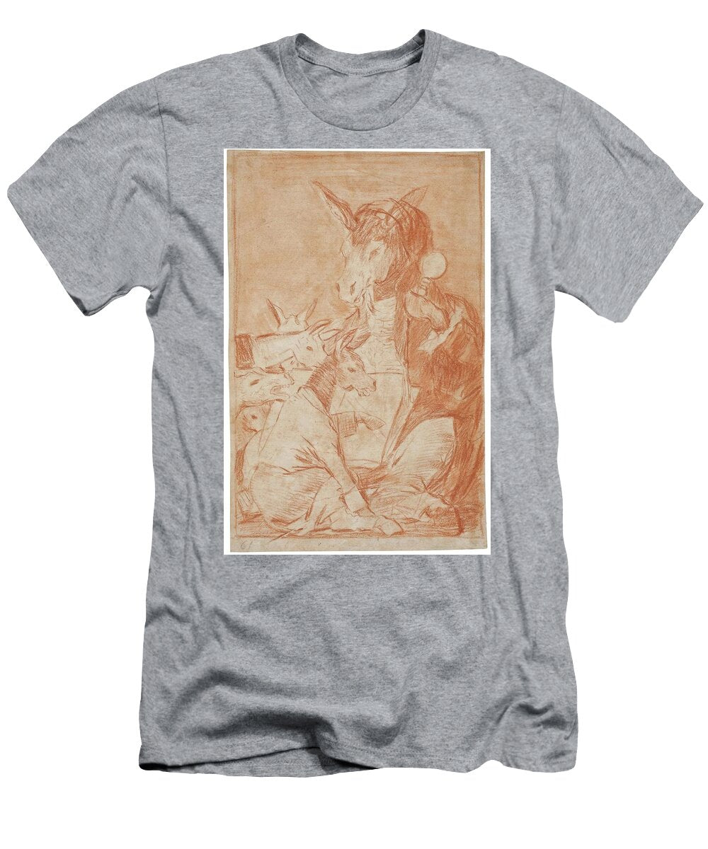 Might Not the Pupil Know More Capricho 37 1797 1798 Red Francisco De Goya 1746 1828 T-Shirt