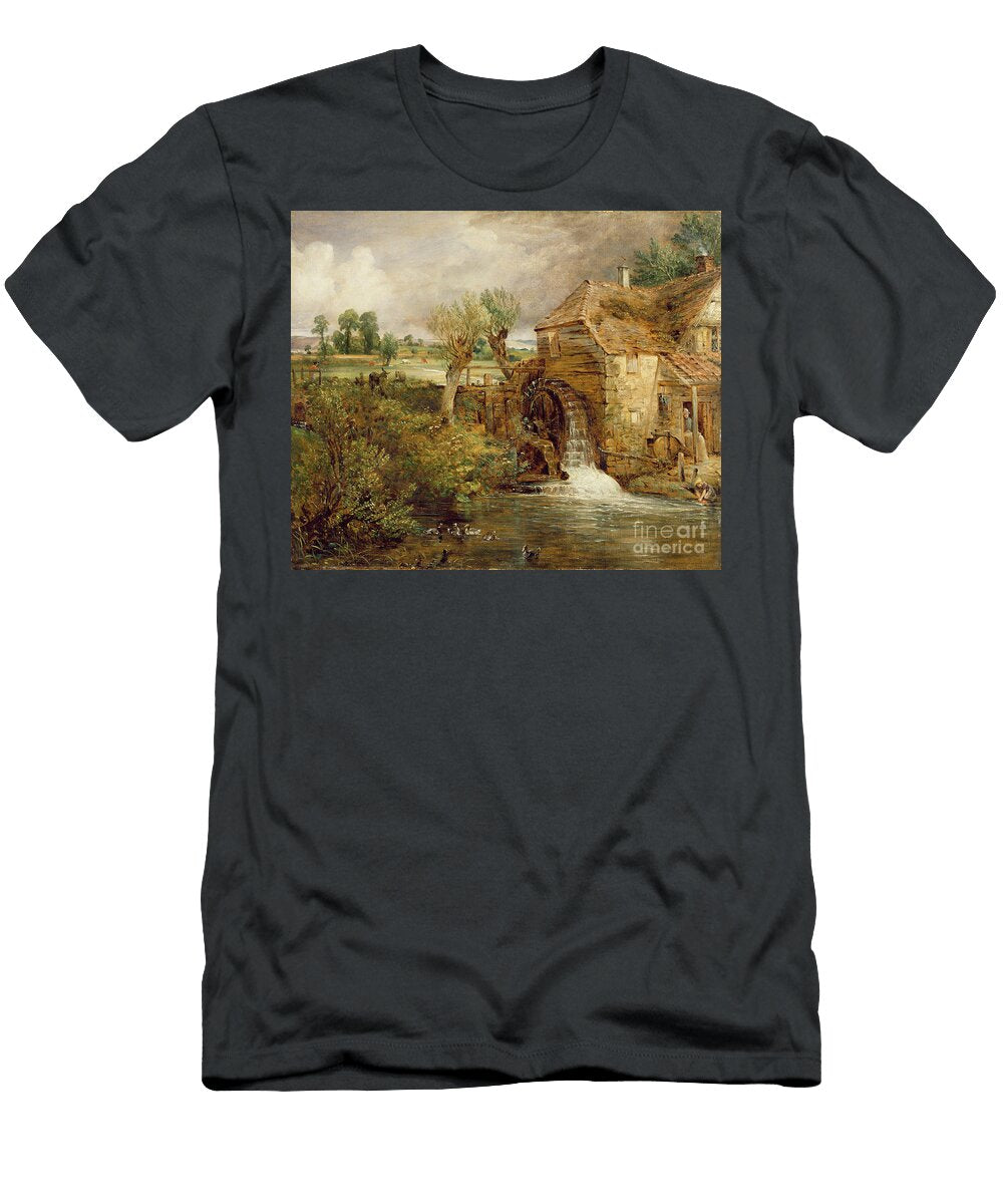 Mill At Gillingham Dorset John Constable T-Shirt