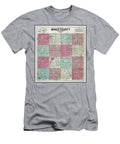 Miner County South Dakota Vintage Map 1898 Carol Japp T-Shirt