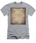 Miner County South Dakota Vintage Map 1898 Sepia Carol Japp T-Shirt