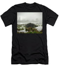 Misty Wetland with Beaver Lodge Steven Baier T-Shirt