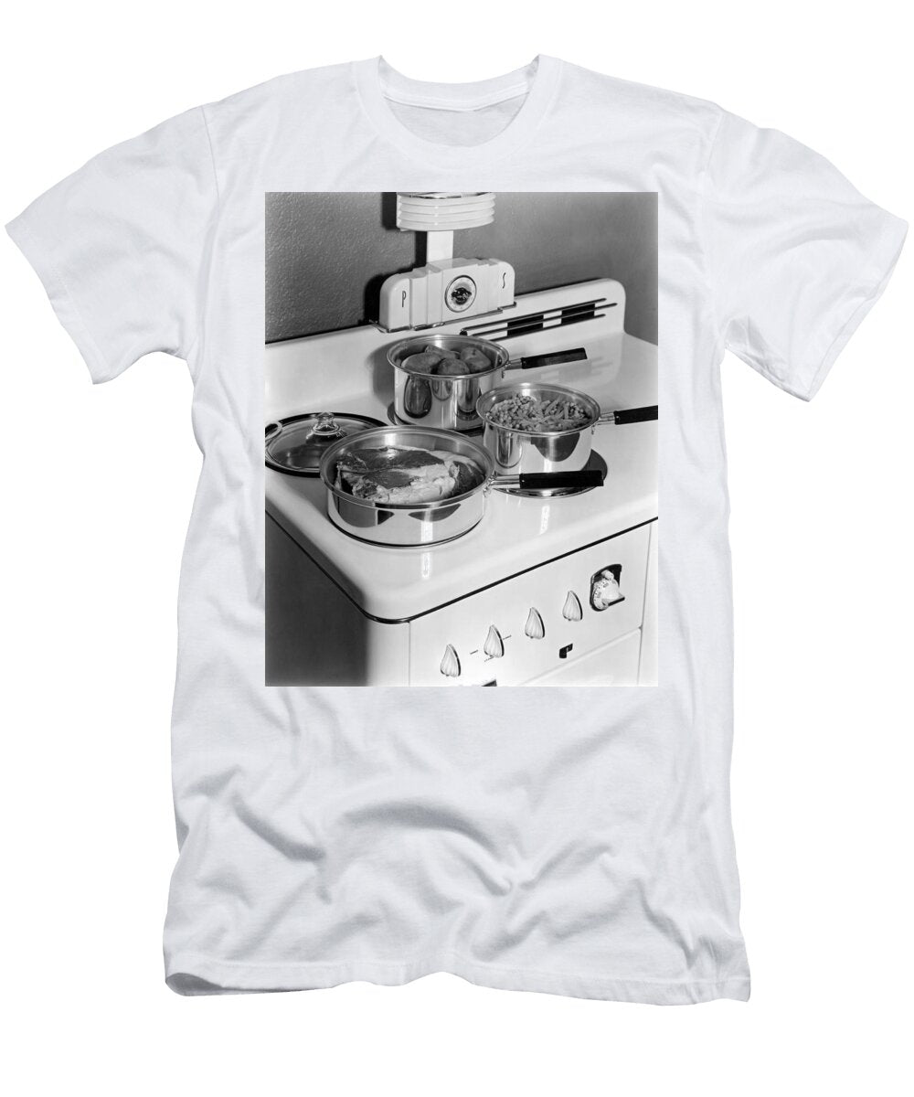 Monarch Stove Top with Dinner Underwood Archives T-Shirt