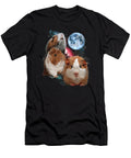 Moon Guinea Pig Cavy Hamster Art Rodent Animal Novelty Dhbubble T-Shirt