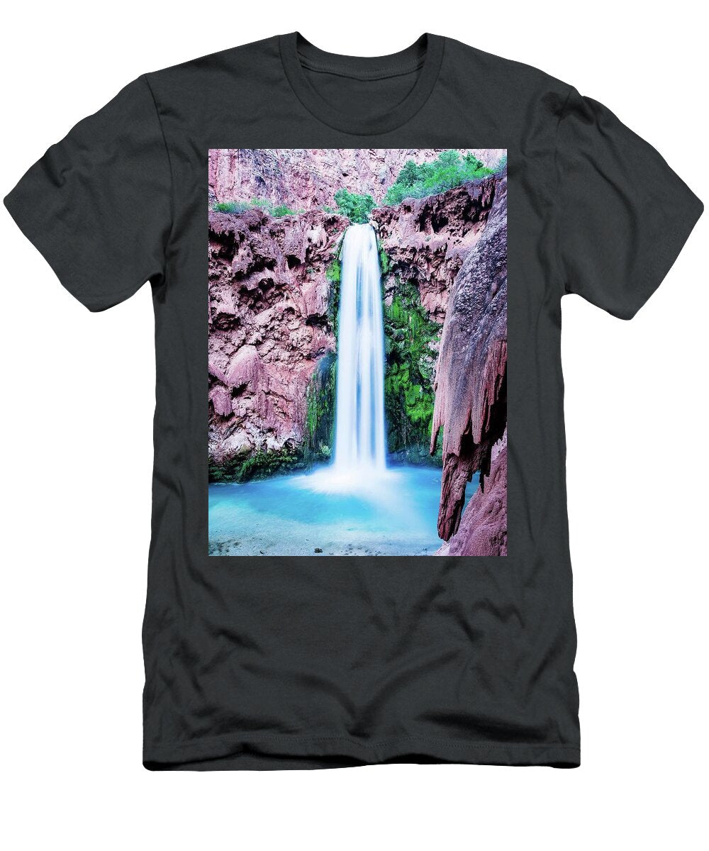 Mooney Falls Havasupai Grand Canyon Az Peterson Pierre T-Shirt
