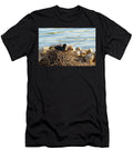 Moorhen Looking After Chicks on the Nest Johan Ferret T-Shirt