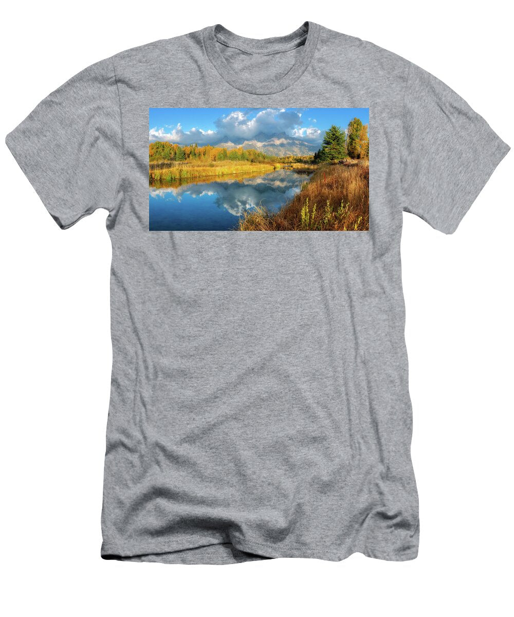 Morning At Schwabacher Landing Alex Mironyuk T-Shirt