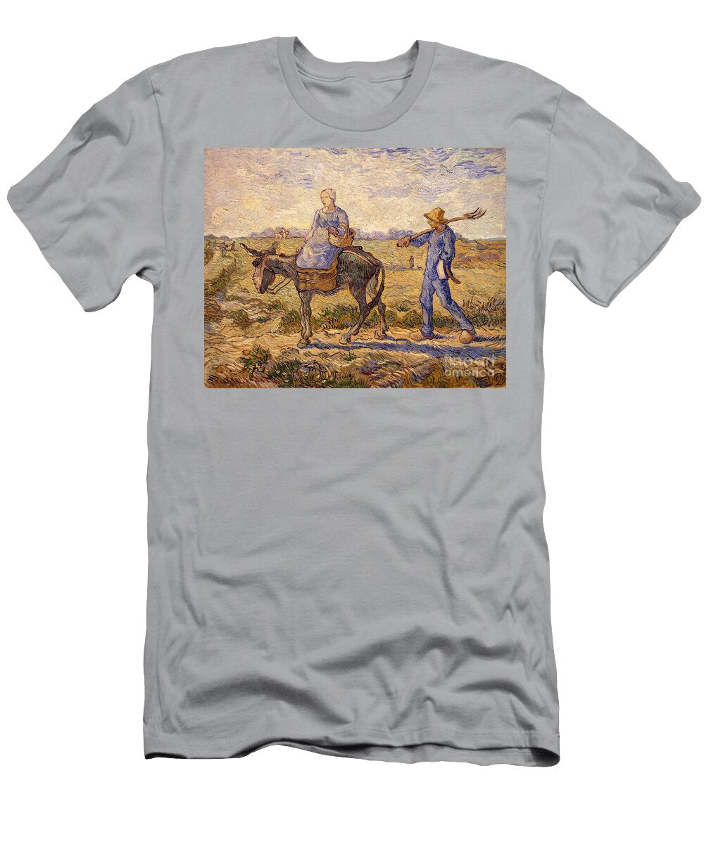 Morning Going Out to Work Vincent Van Gogh T-Shirt