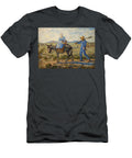 Morning Going to Work After Millet 1890 By Vincent Van Gogh Vincent Van Gogh T-Shirt
