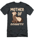 Mother of Ferrets Funny Ferret Lover Nyan Darcyr T-Shirt
