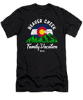 Mountain Colorado Flag Beaver Creek Family Vacation 2021 Design Jacob Hughes T-Shirt