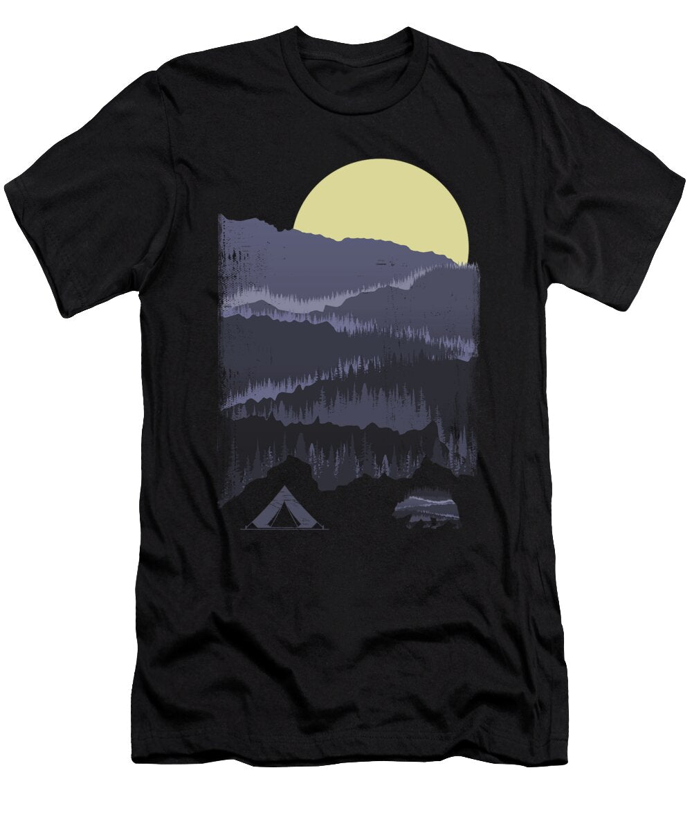 Mountains Bear Camp Danilov Ilya T-Shirt