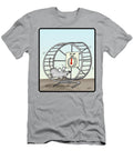 Mouse in a Wheel Looks At Directory Jon Carter T-Shirt
