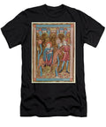 Ms 3016 Fol 12 the Flight Into Egypt From Psautier a Lusage De Paris French School T-Shirt