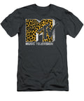 Mtv Logo Cheetah Print Aijaz Alija T-Shirt