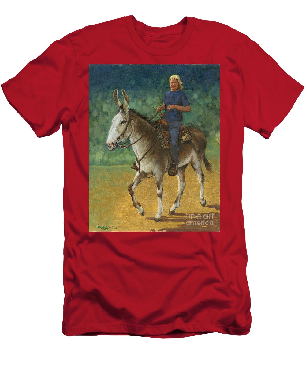 Mule and Rider Don Langeneckert T-Shirt