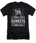 Mule Farmer Farm Donkey Crazy Squirrel T-Shirt